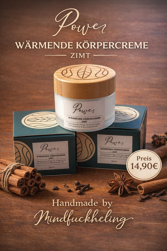 Wärmende Körpercreme Zimt – für Erwachsene