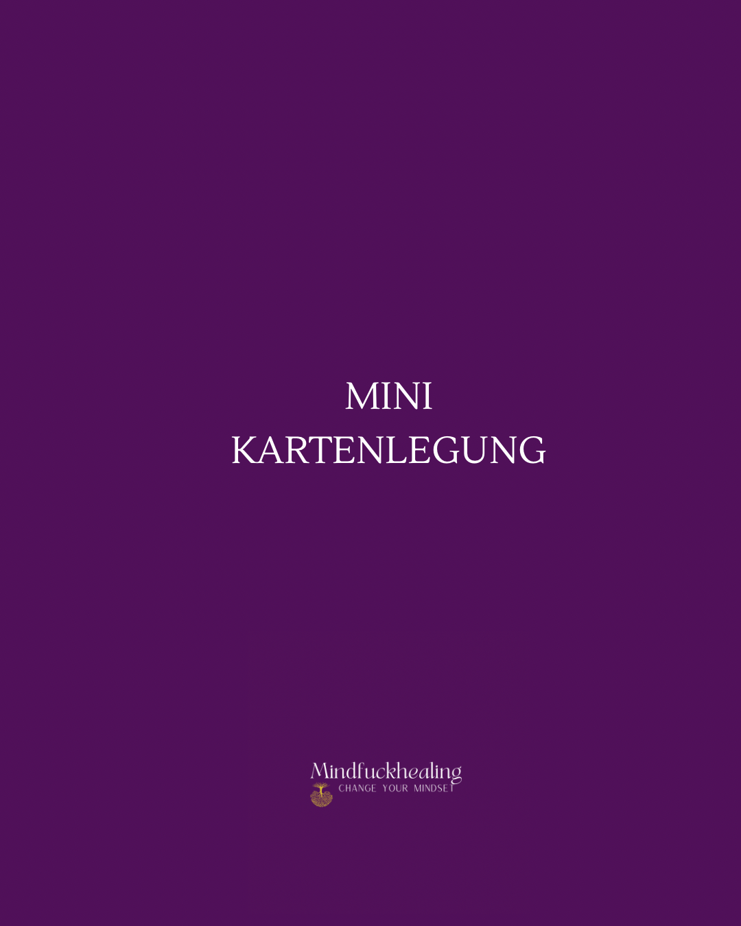 Mini Kartenlegung