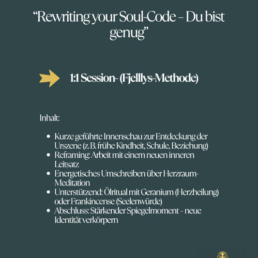 “Rewriting your Soul-Code – Du bist genug”